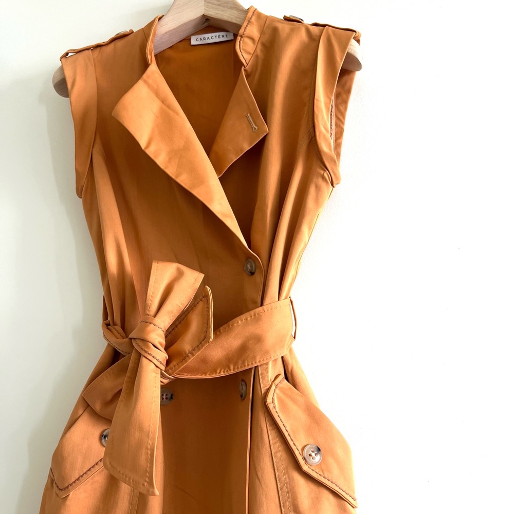 Caractere Italian trench dress